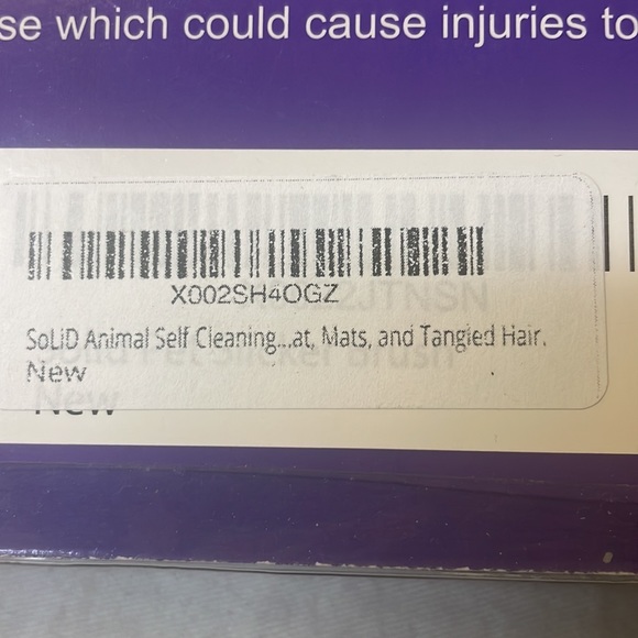 NWT slicker brush - Picture 3 of 3